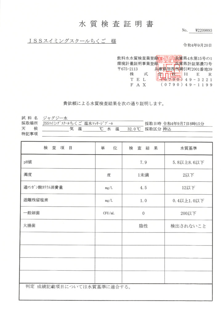 2022年9月温水マッサージプールのサムネイル