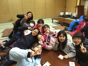 151226登別合宿④ビンゴ大会