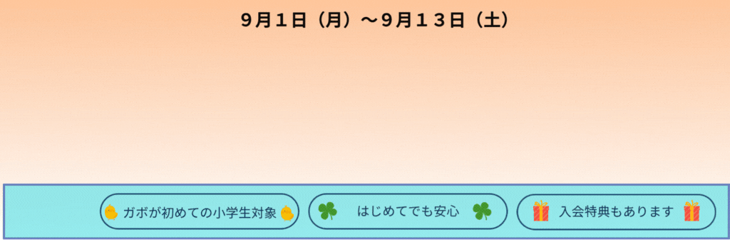 JSSガボスイミングスクール イメージ画像
