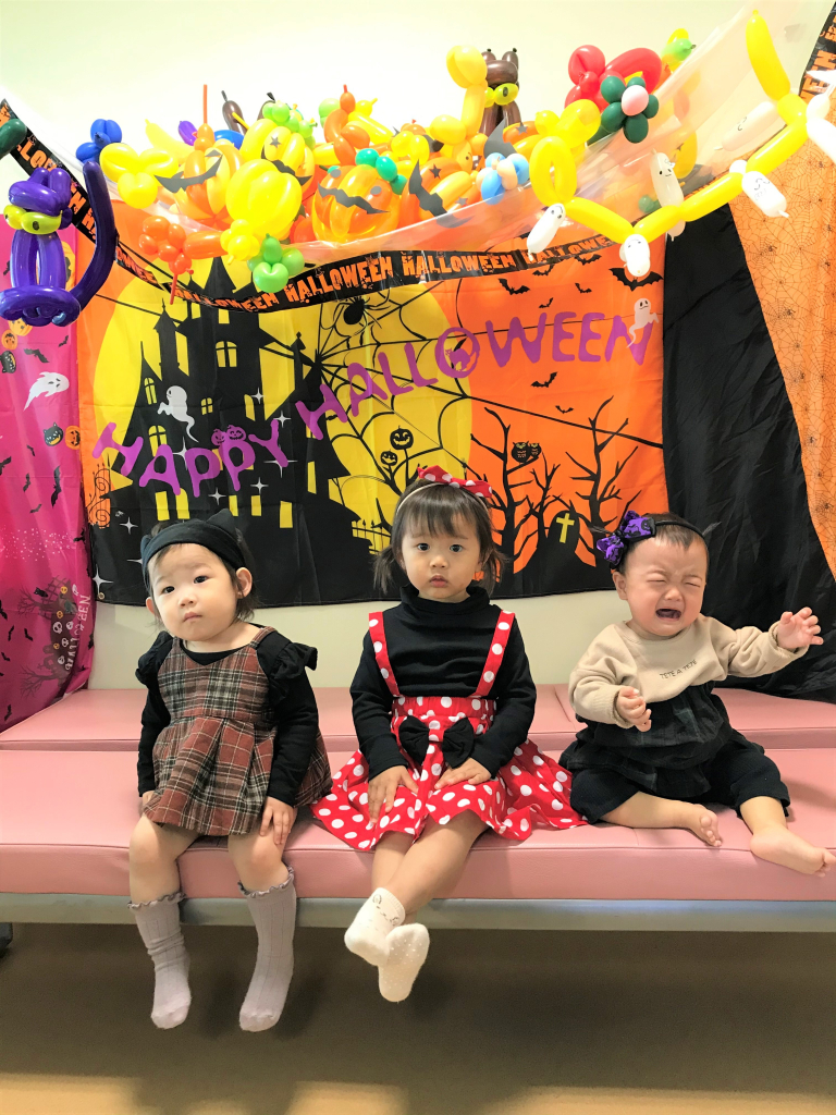 ＪＳＳスイミングスクール本郷。ベビーコースハロウィン仮装