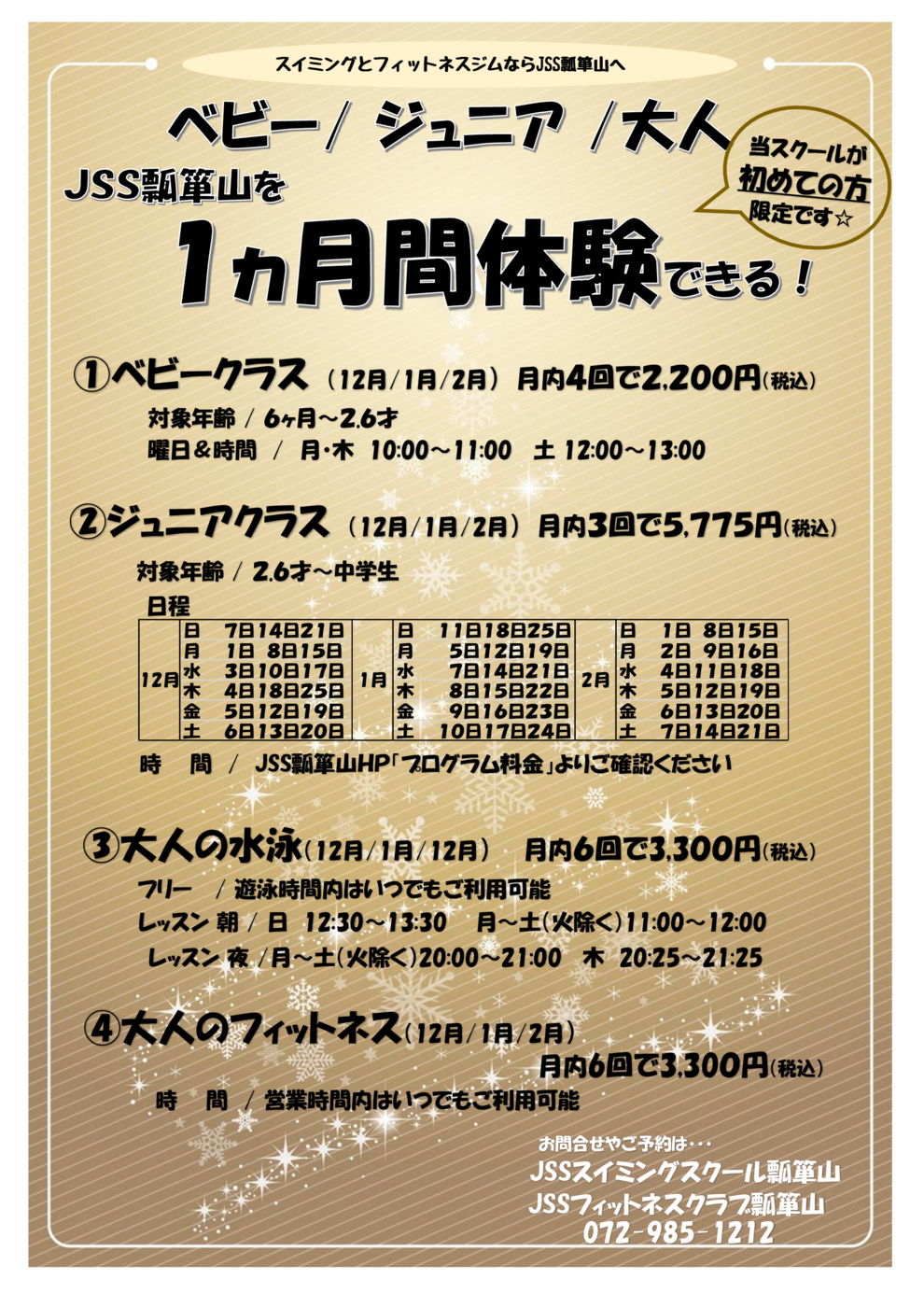 12-2 一ケ月短期チラシ