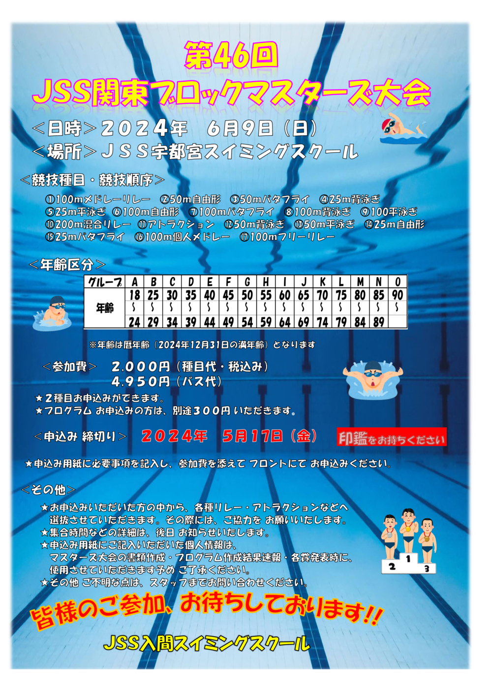 2024ブロックマスターズ ポスター