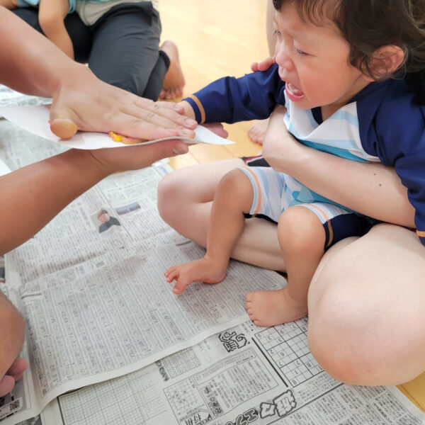 ベビー親子スイミング★手形足形 画像