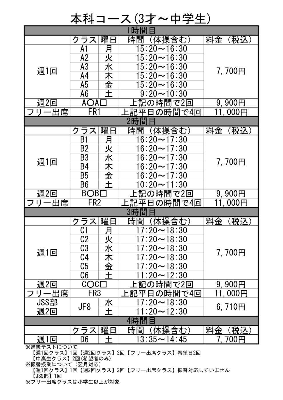ジュニア・JSS部