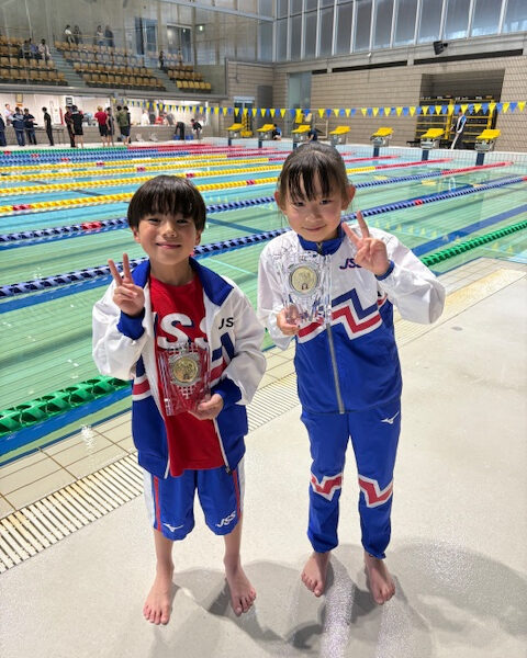 優秀選手賞受賞～春季水泳競技大会～ 画像