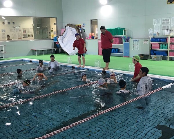 着衣水泳を行いました！ 画像