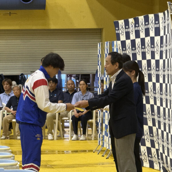 兵庫県中学新記録表彰 画像