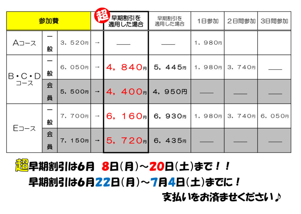 26夏参加費のサムネイル