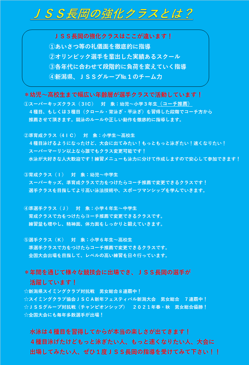 プログラム概要と料金画像