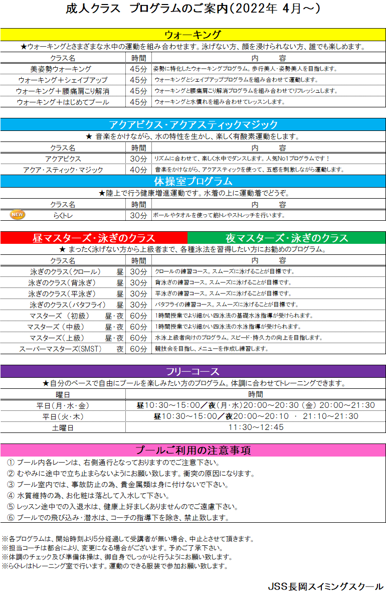 成人・プログラム