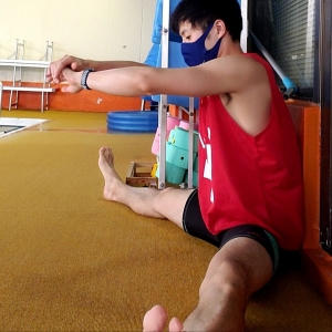 ストレッチ　写真4