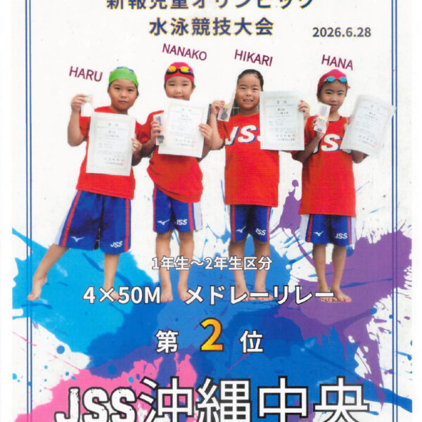 新報児童オリンピック水泳競技大会 画像