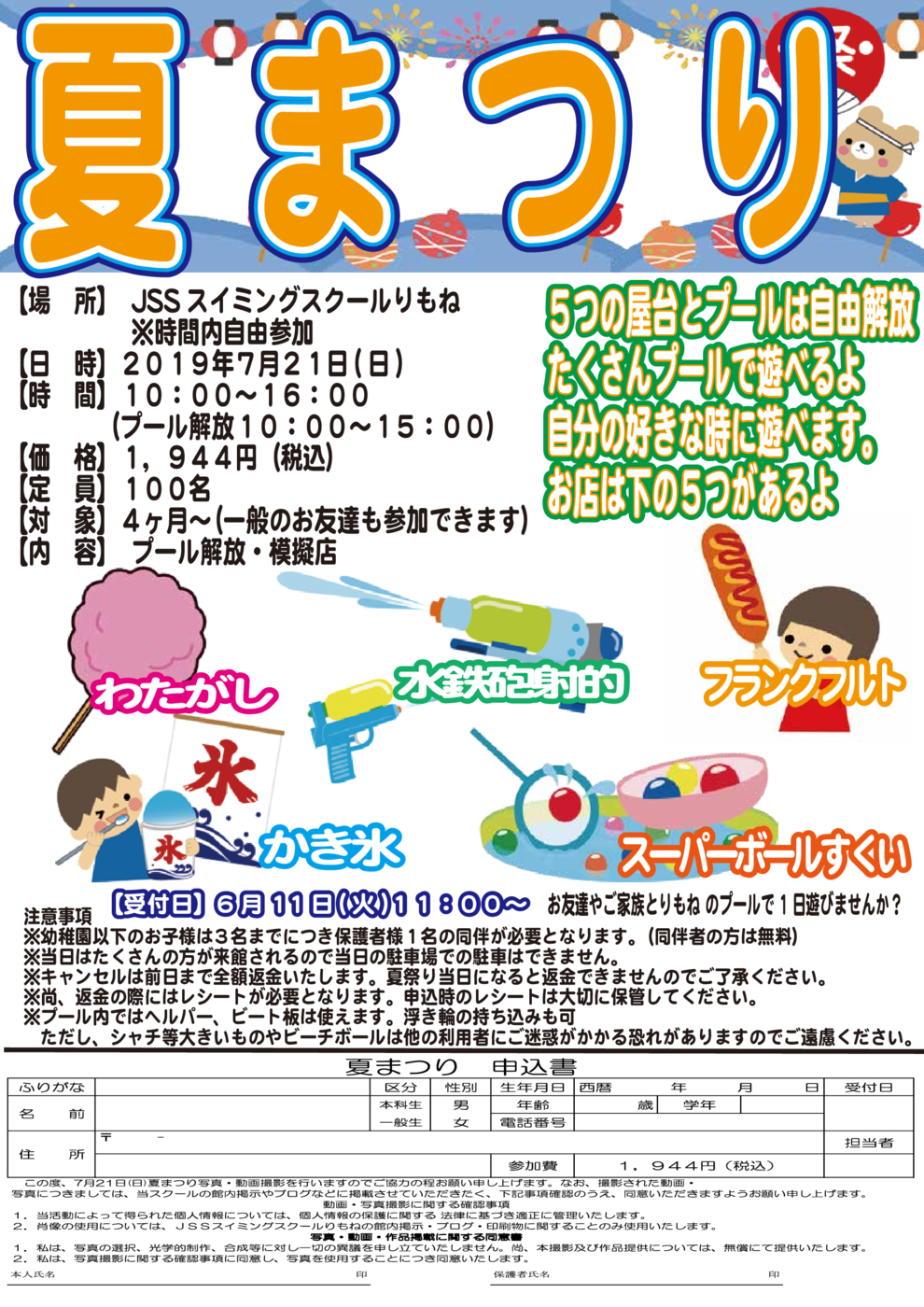 夏祭りアートボード