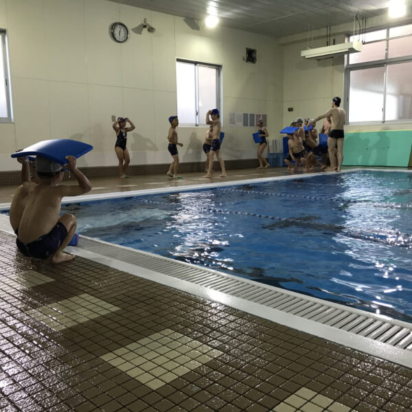 避難訓練・退水訓練 画像