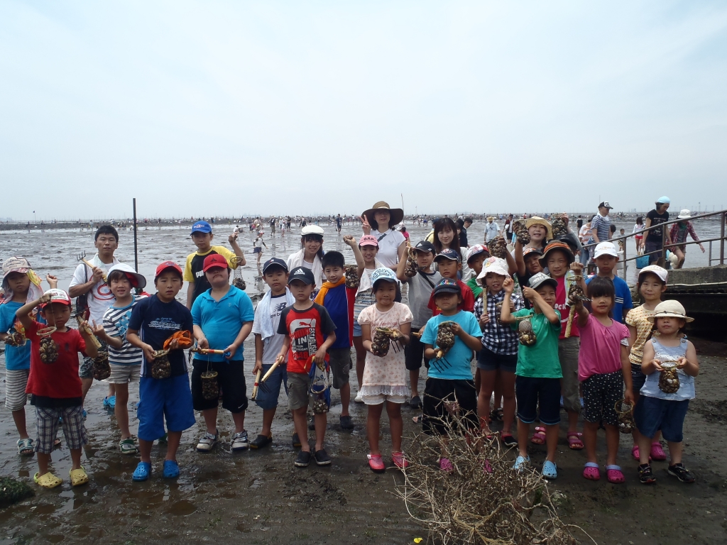 Jss所沢スイミングスクール 潮干狩り In 金田海岸