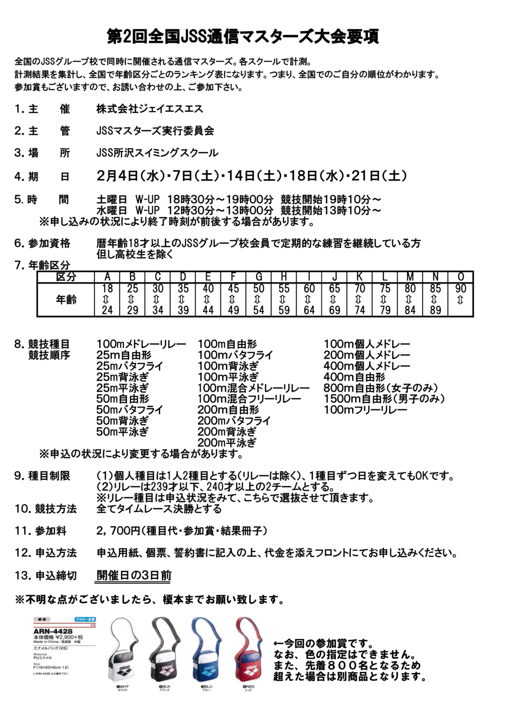 第２回通信マスターズPR用紙