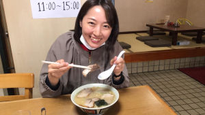 ラジオ終わりのラーメン