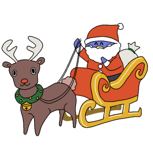 サンタ＆トナカイ