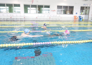 夏の短期水泳教室３期目
