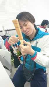 レザー巻く
