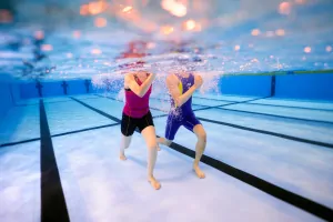 【スイミングスクール】水中ウォーキングの運動時間はどれくらい？ 画像