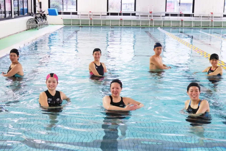 女性専用「姿勢美人」水中ウォーキングプログラム