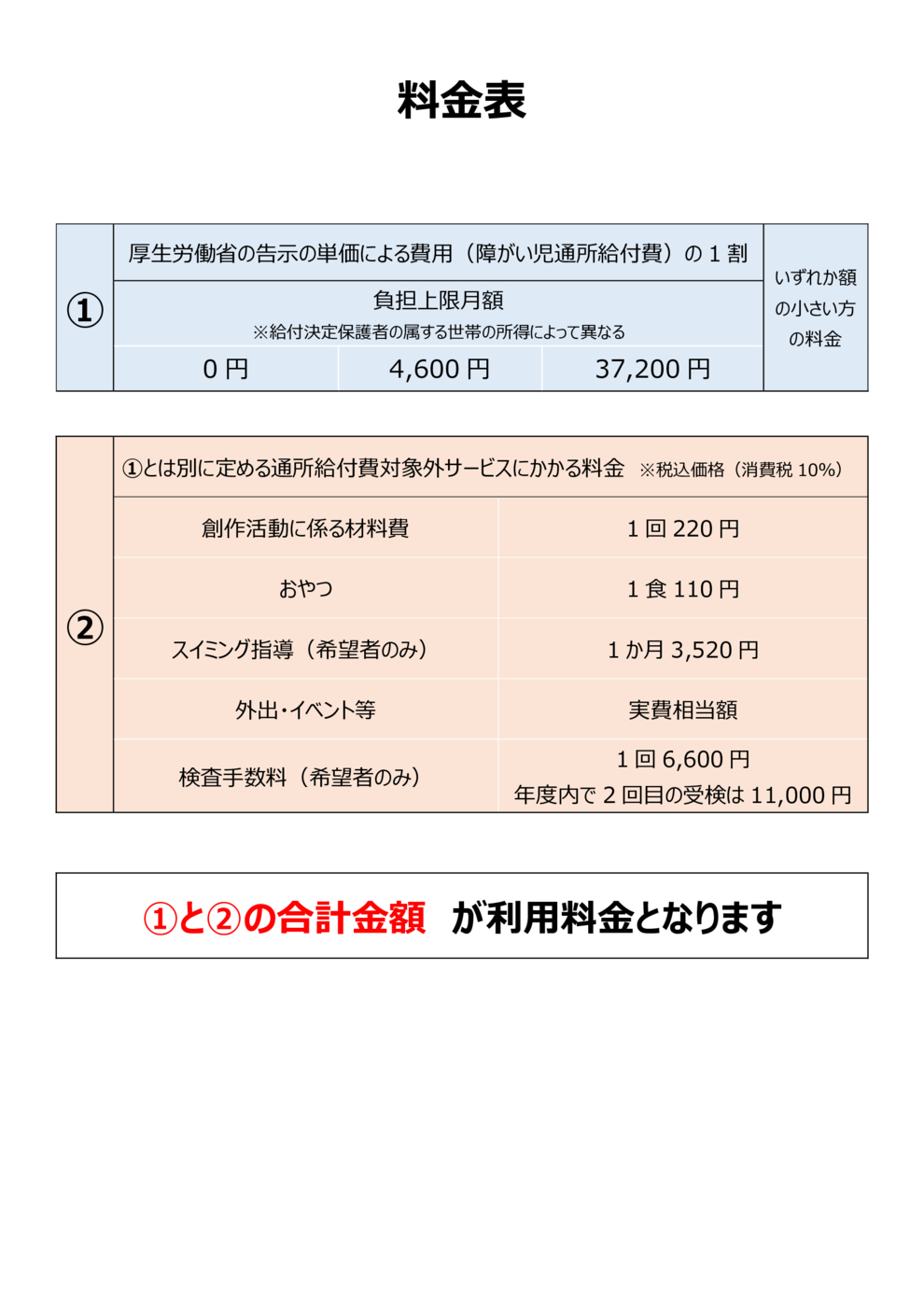 料金画像